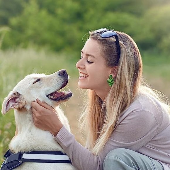 Women Bohemian Statement Rattan 6 Pair Rattan Tassel Earrings - Picture 6 of 6